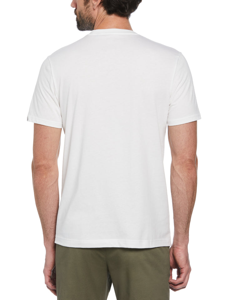 Boxed Floral Tee (Bright White) 