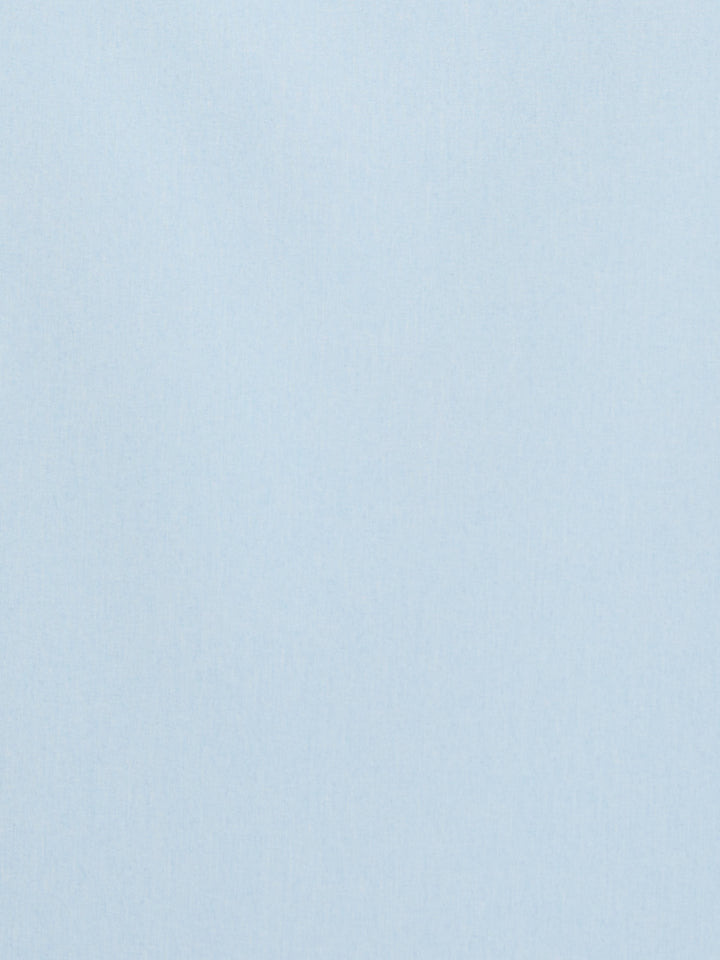 Two-Tone Cross Tuck Chambray Shirt (Cerulean) 