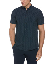 Total Stretch Geo Print Shirt (North Atlantic) 