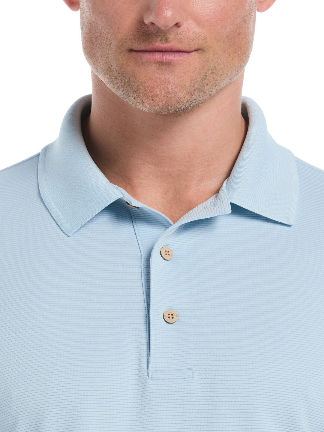 Wicking Ottoman Golf Polo Shirt (Dream Blue) 