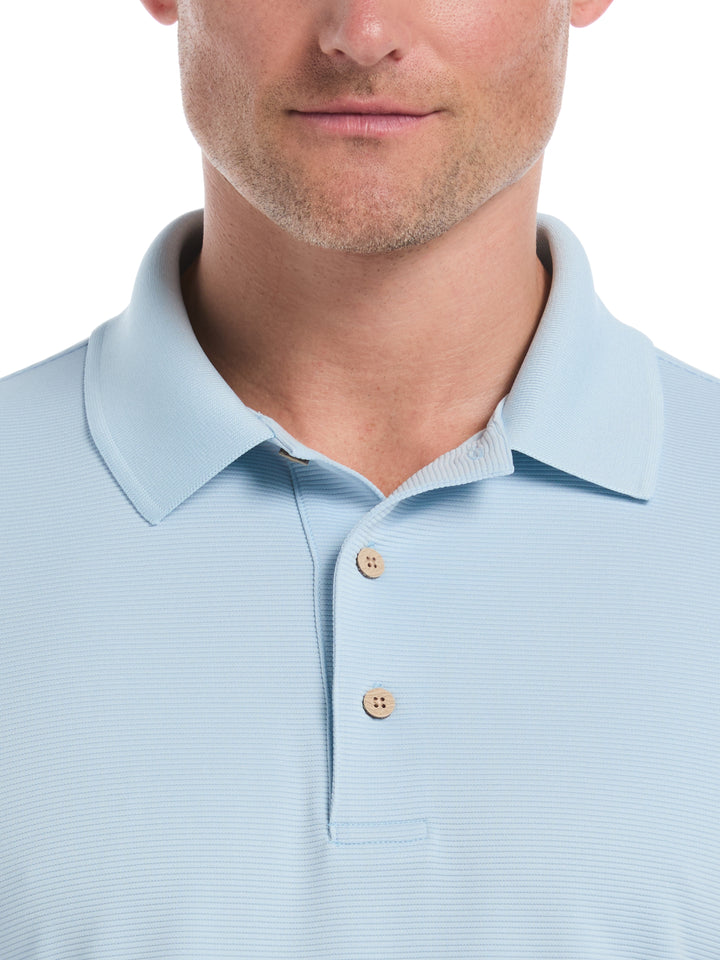 Wicking Ottoman Golf Polo Shirt (Dream Blue) 