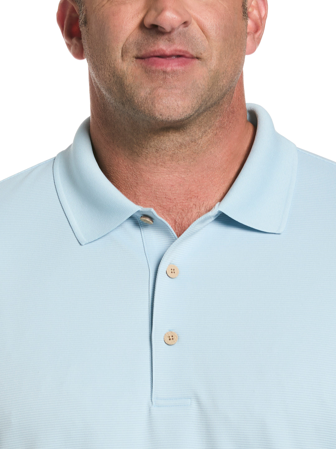 Big & Tall Ottoman Polo Shirt (Dream Blue) 
