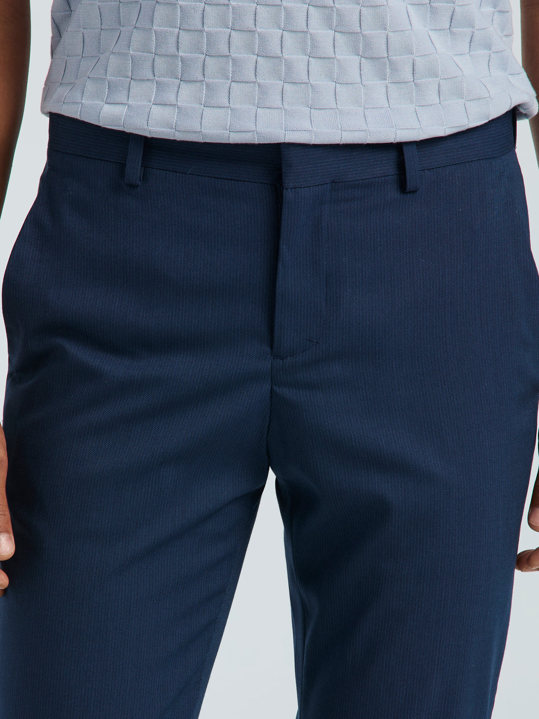 Slim Fit Water Resistant Tech Suit Pant (Azure) 