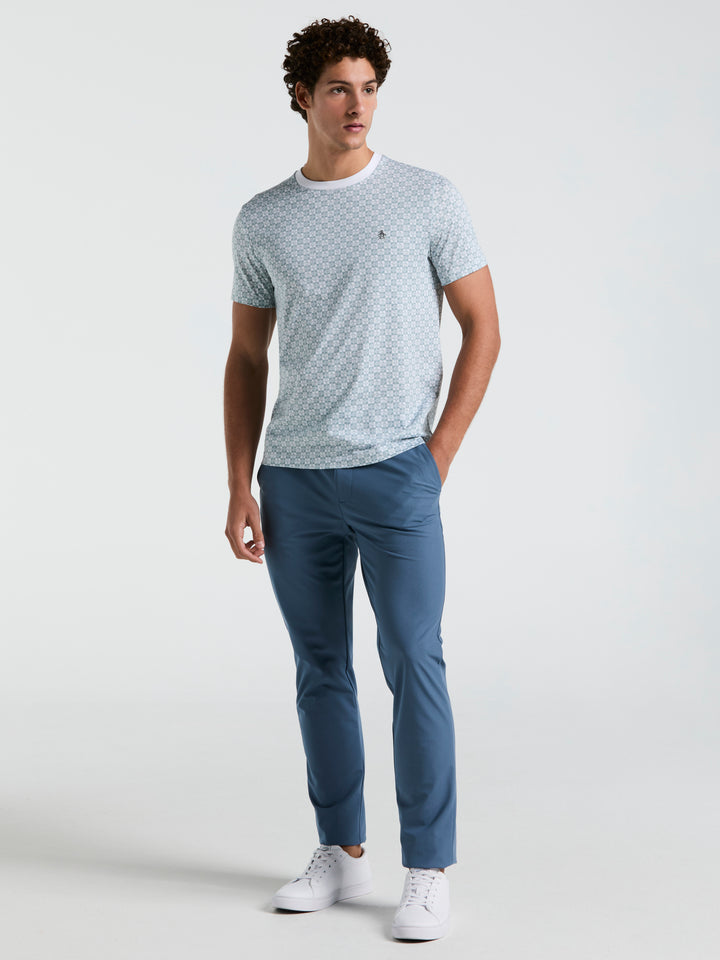 Pete Check Tee (Bright White) 