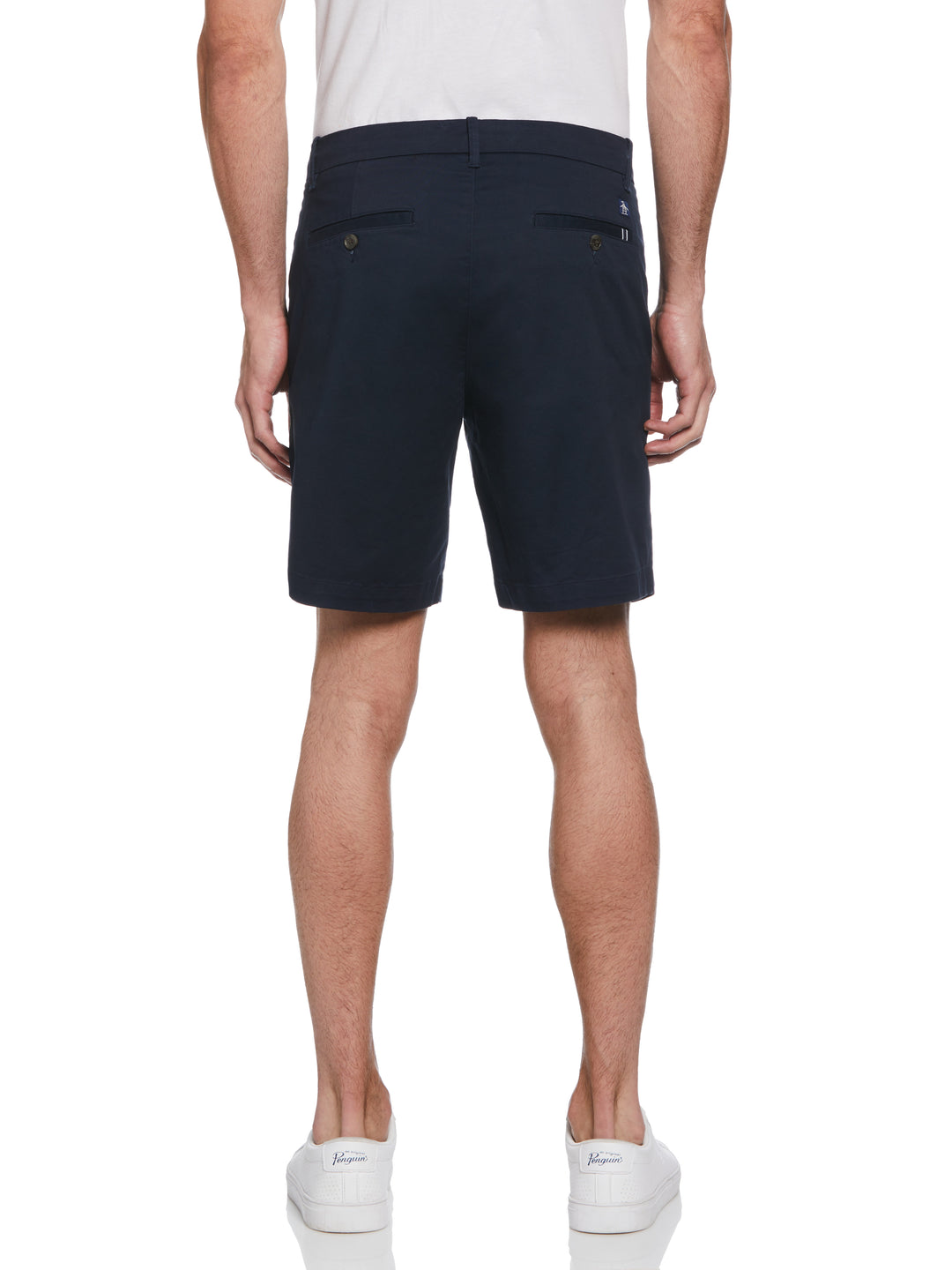Recycled Cotton Basic Chino Short (Dark Sapphire) 