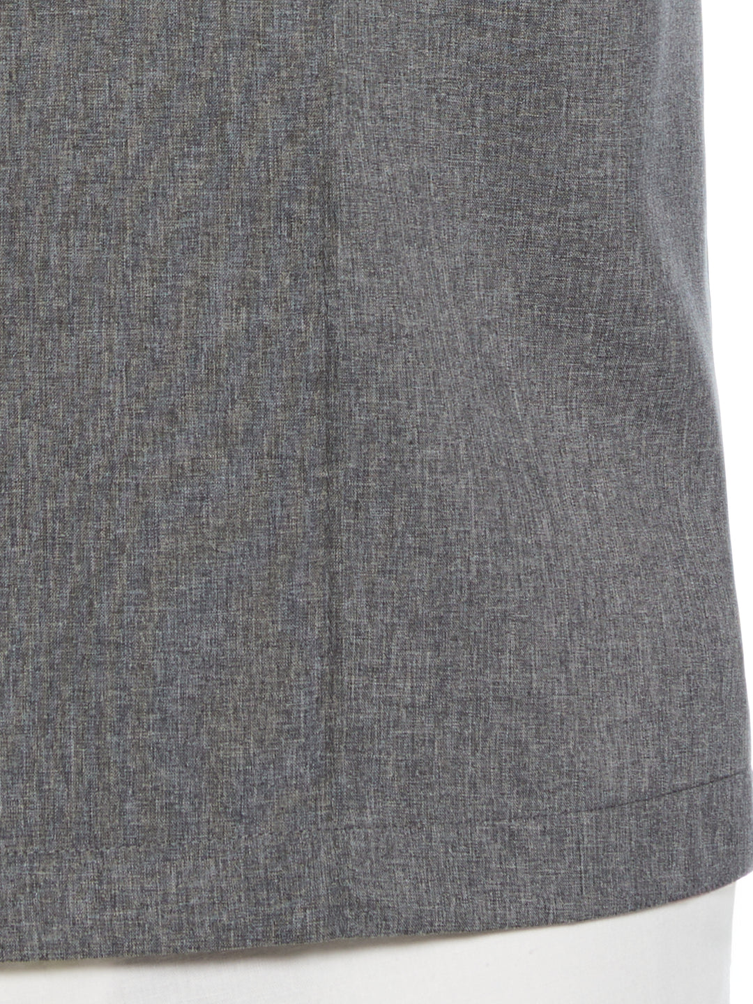 Two-Tone Cross Tuck Chambray Shirt (Jet Black) 