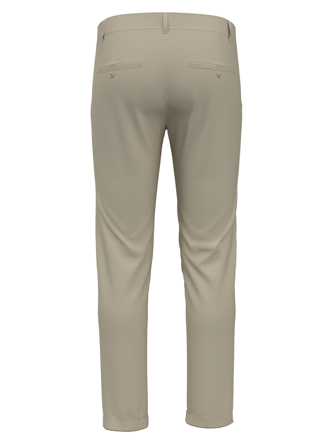 Slim Fit Stretch Chino Flat Front Pant (Agate Gray) 