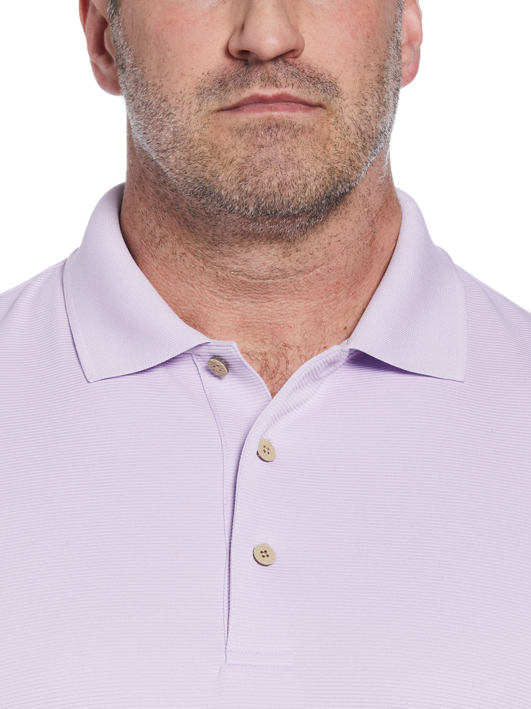 Big & Tall Ottoman Polo Shirt (Pastel Lilac) 