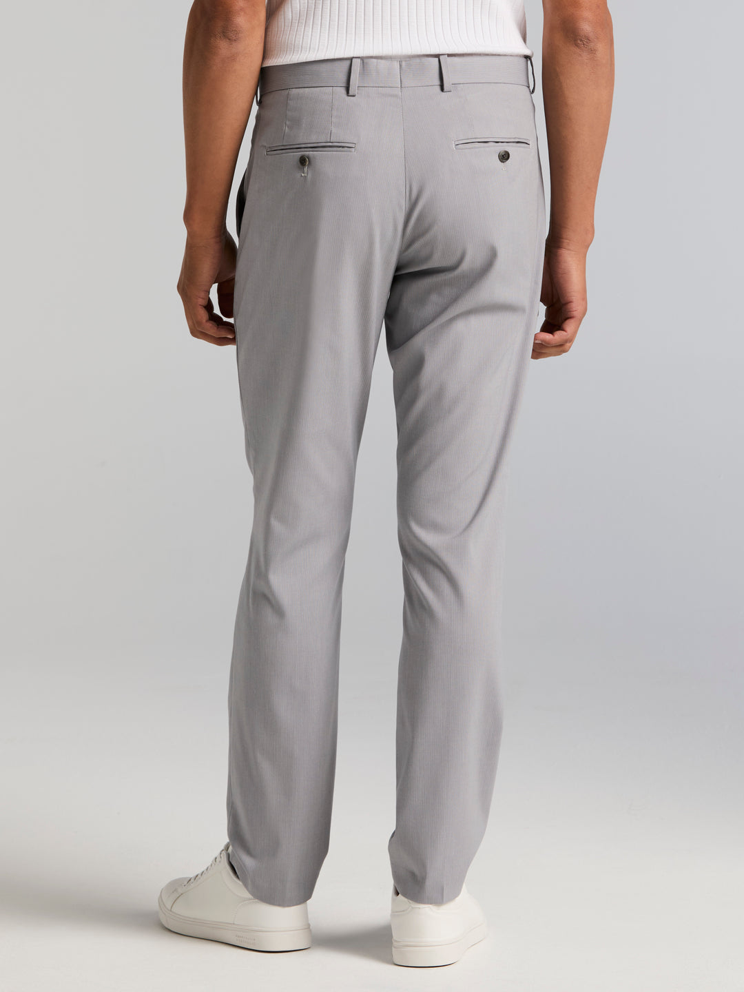 Slim Fit Water Resistant Tech Suit Pant (Alloy) 