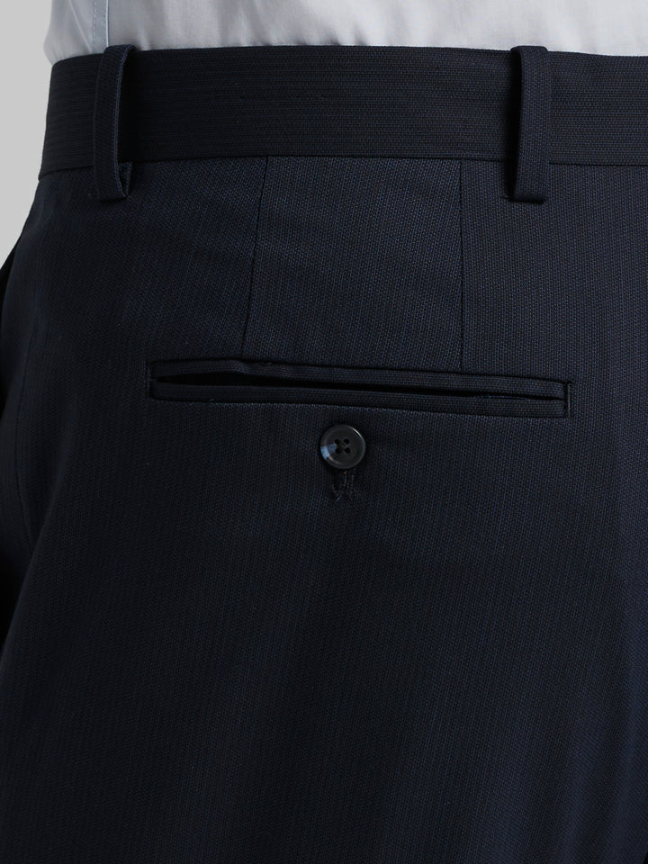 Slim Fit Water Resistant Tech Suit Pant (Dark Sapphire) 