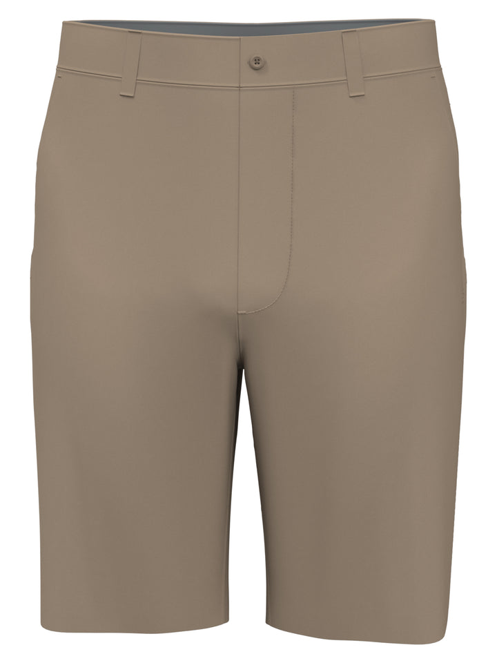 Flat Front Solid Golf Shorts (Chinchilla) 