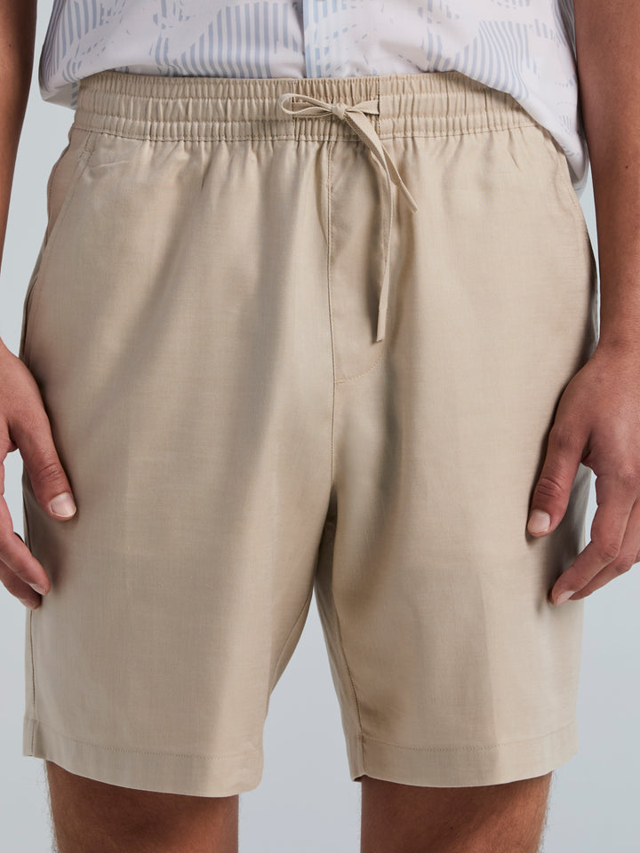 8" Drawstring Shorts (Silver Birch) 