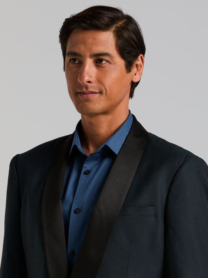 Slim Fit Tuxedo Jacket (Medium Navy) 