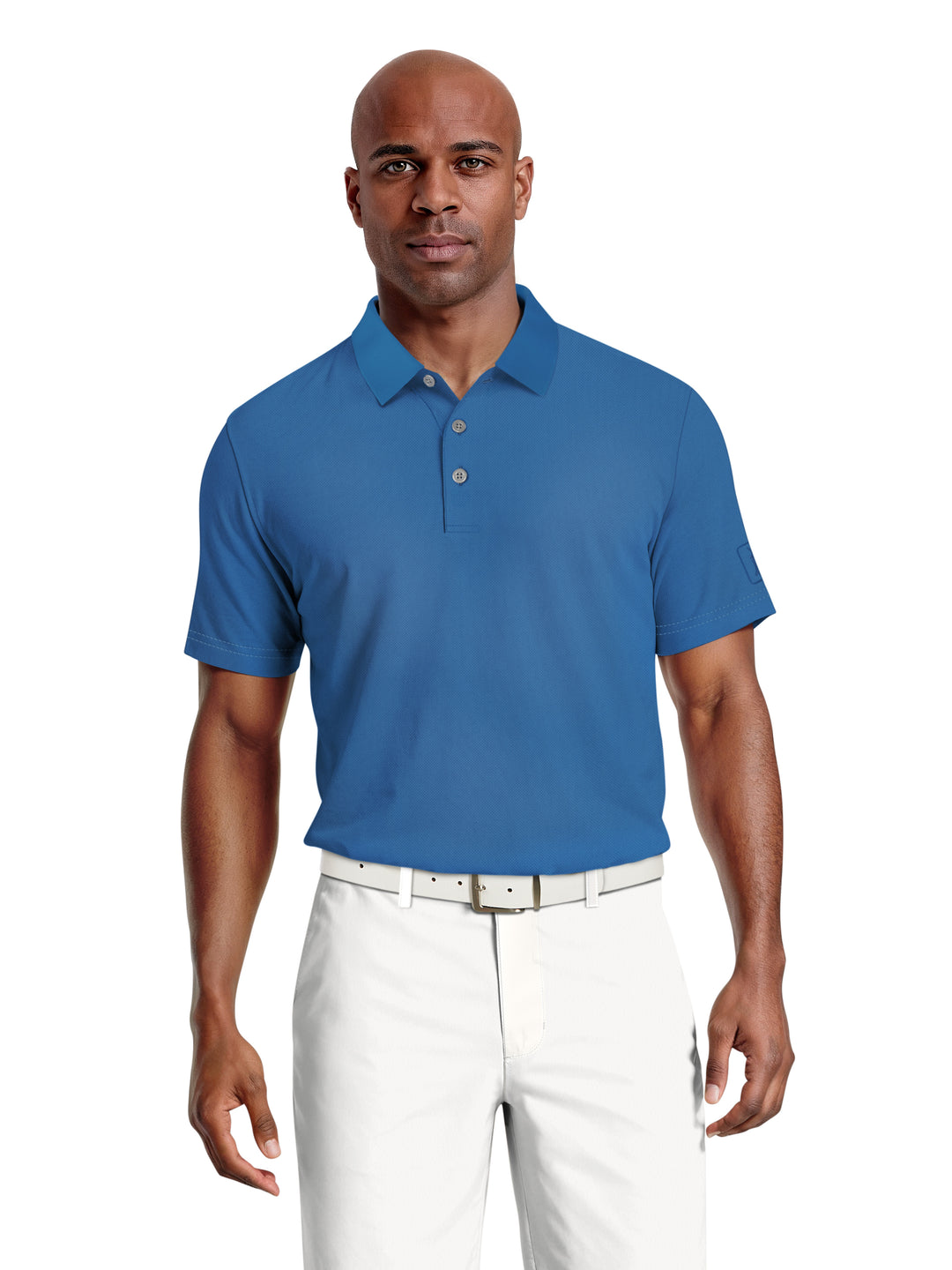 Airflux Mesh Golf Polo (Classic Blue) 
