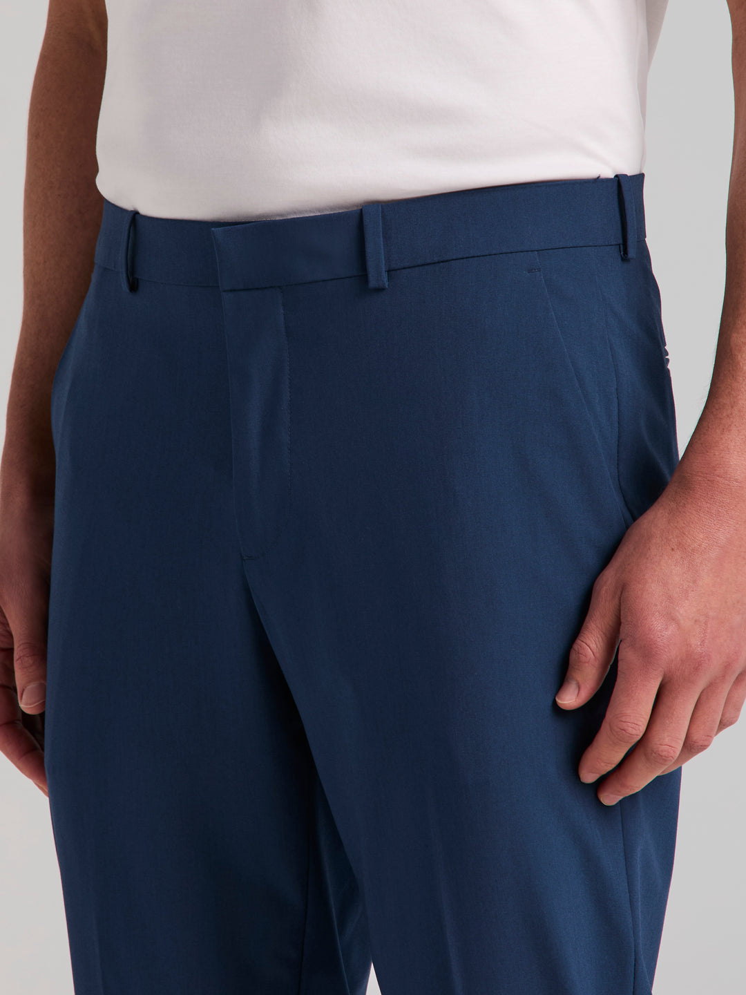 Slim Fit Total Stretch Suit Pants (Sargasso Sea) 
