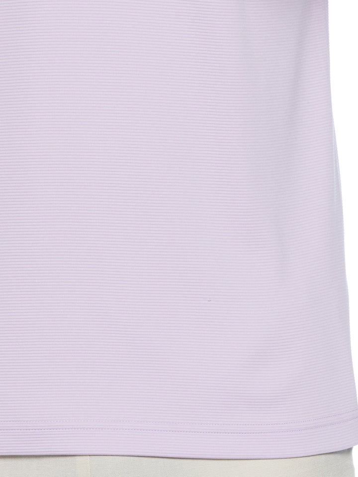Wicking Ottoman Golf Polo Shirt (Pastel Lilac) 