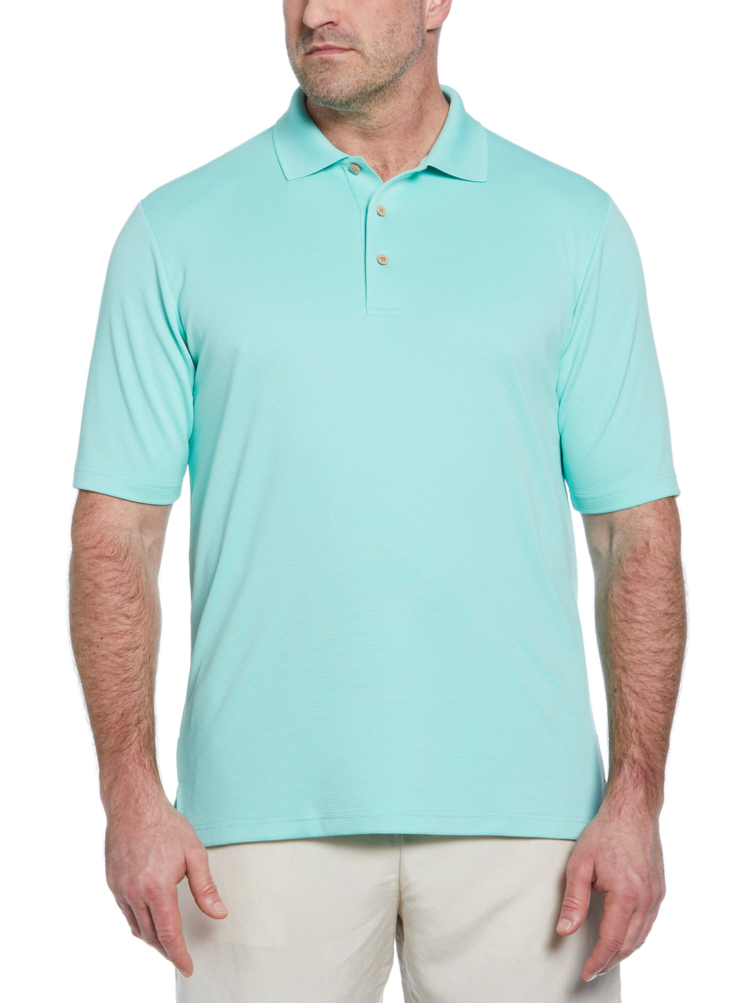 Big & Tall Ottoman Polo Shirt (Cascade) 