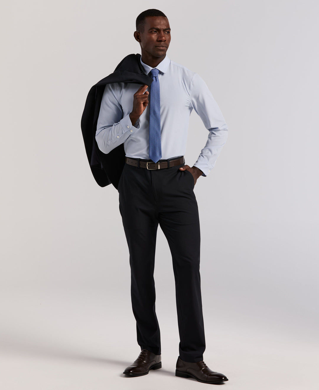 Slim Fit Gabardine Suit Pant