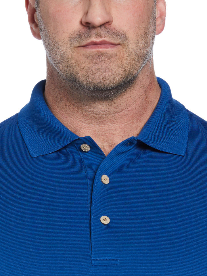 Big & Tall Ottoman Polo Shirt (True Blue) 