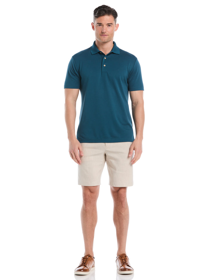 Wicking Ottoman Golf Polo Shirt (Deep Dive) 