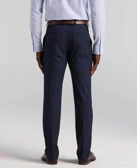 Dobby Louis Slim Fit Suit Pants (Total Eclipse) 