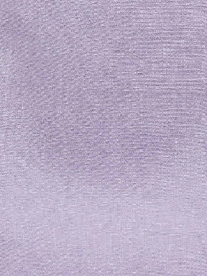 Linen Guayabera Shirt (Heirloom Lilac) 