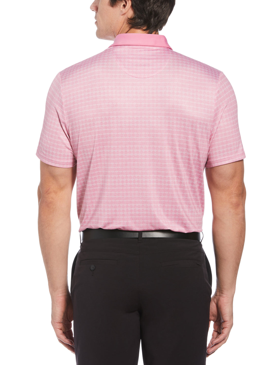 SMU SS PARTY'S ARGYLE ALL OVER PRINT POLO (Rose Bouquet) 