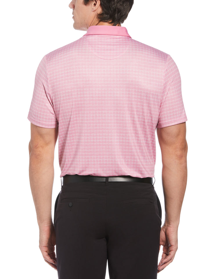 SMU SS PARTY'S ARGYLE ALL OVER PRINT POLO (Rose Bouquet) 
