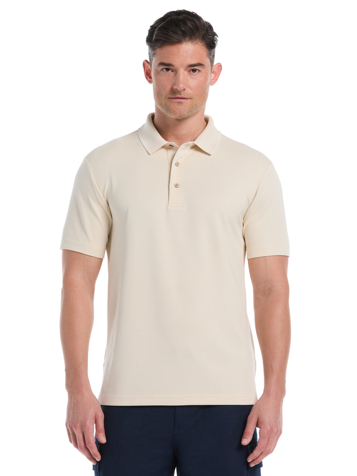 Wicking Ottoman Golf Polo Shirt (Summer Sand) 