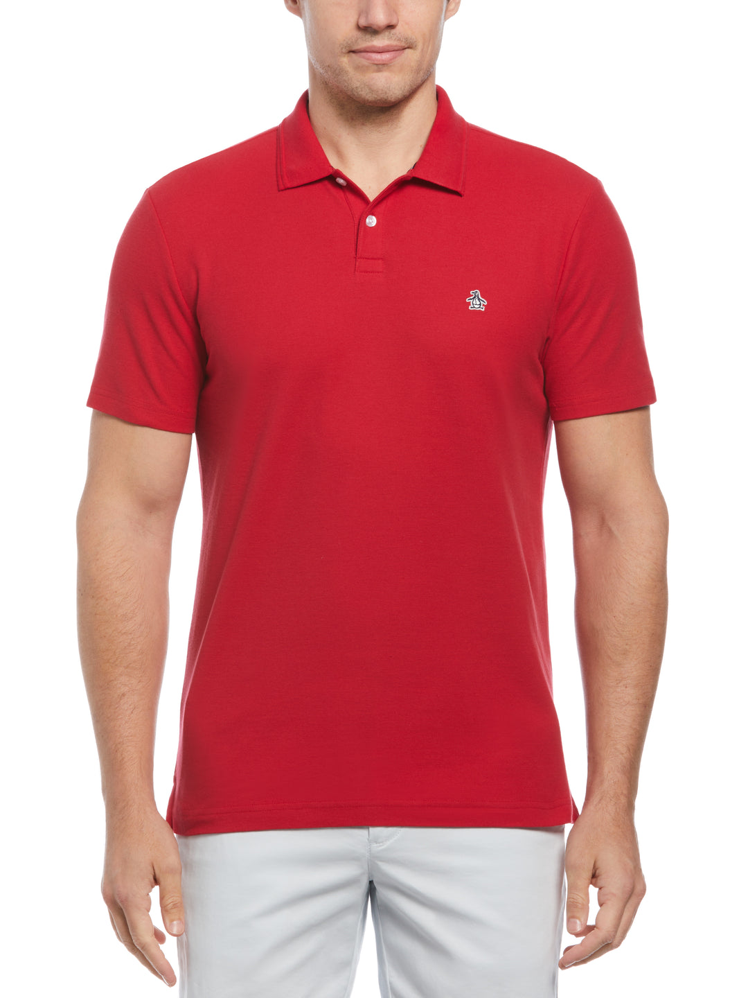 Pique Pop Polo (Red) 