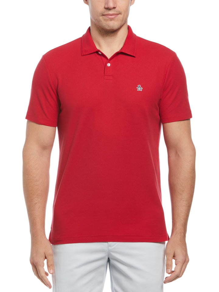 Pique Pop Polo (Red) 