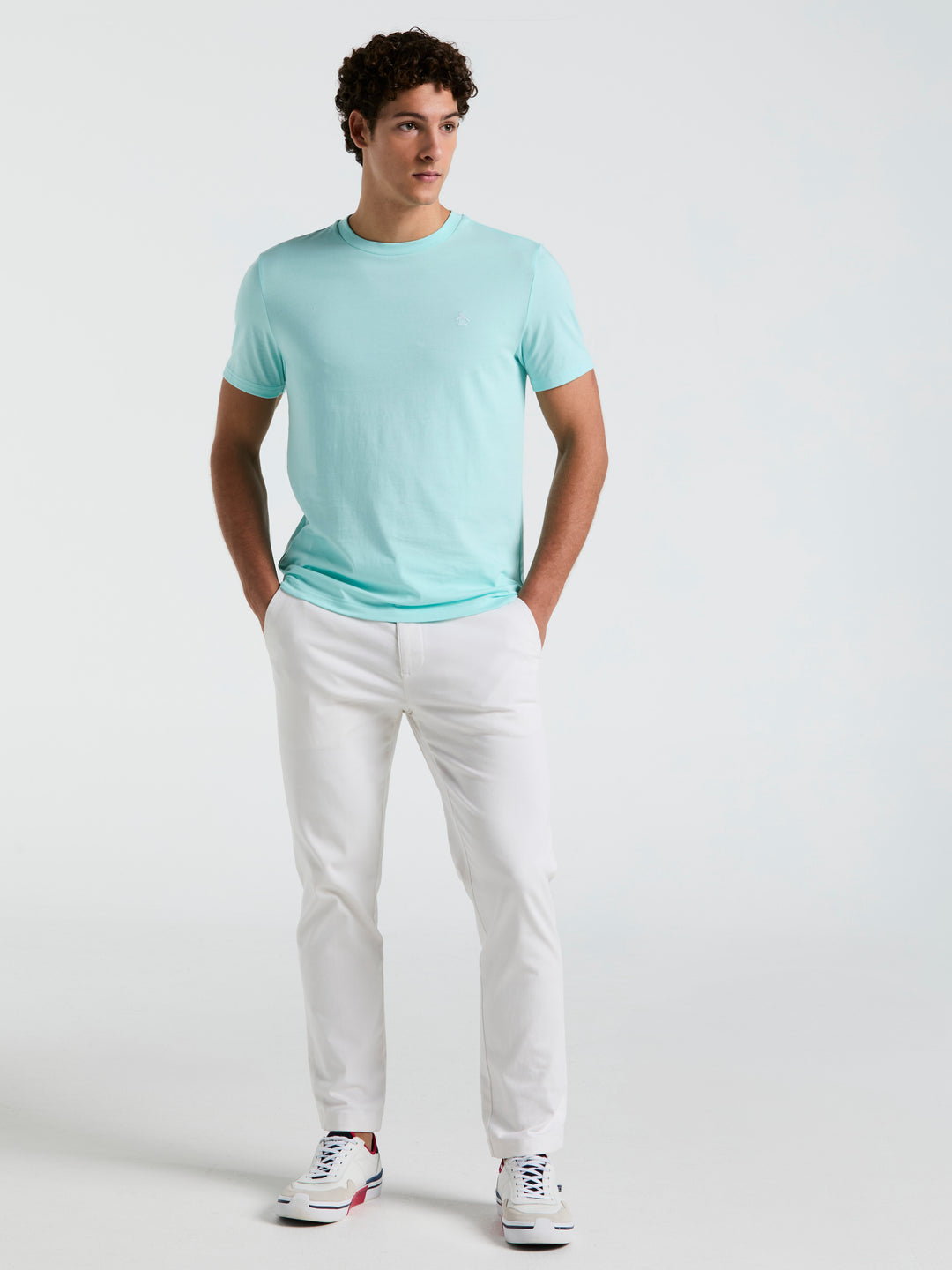 Basic Core Tee (Blue Tint) 