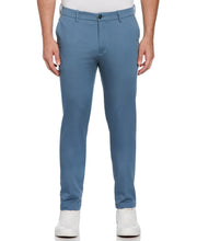 Big & Tall Dobby Flat Front Stretch Chino (Copen Blue) 