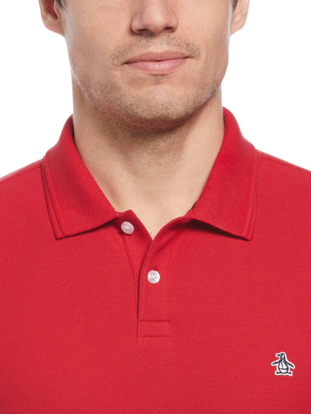 Pique Pop Polo (Red) 
