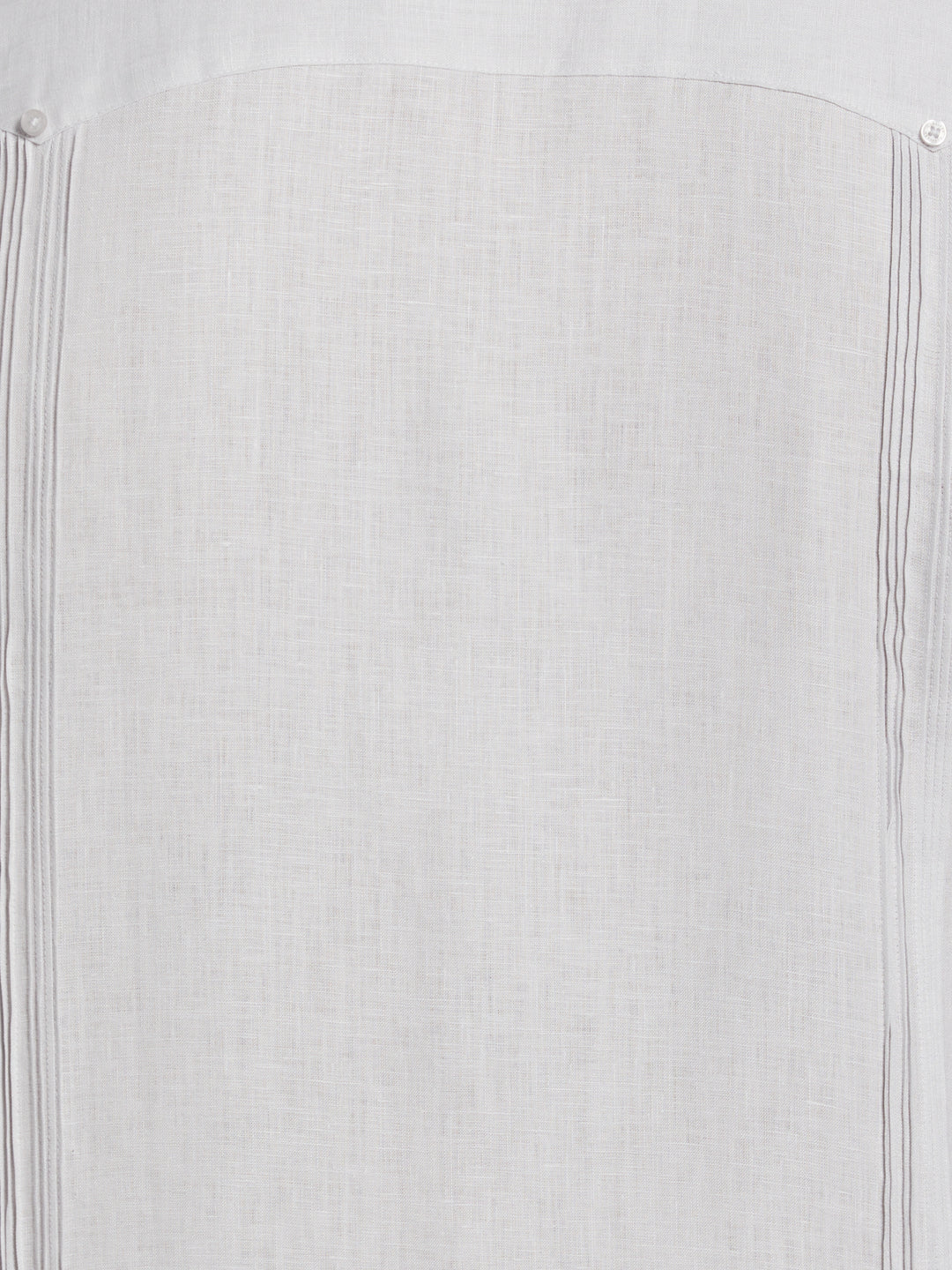 Linen Guayabera Shirt (Micro Chip) 