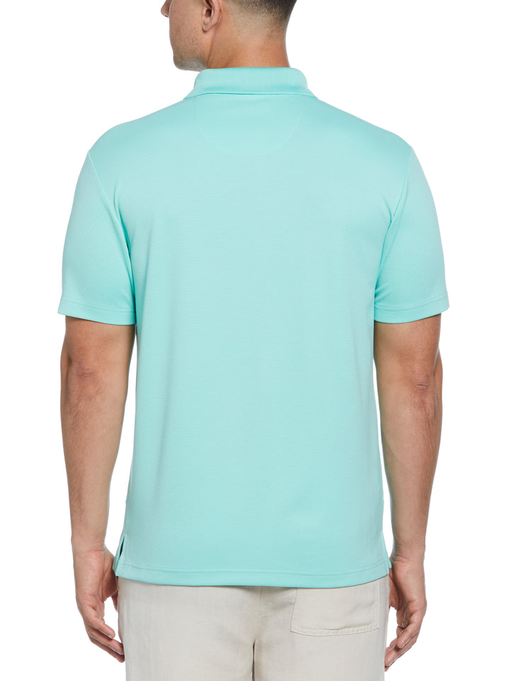 Wicking Ottoman Golf Polo Shirt (Cascade) 