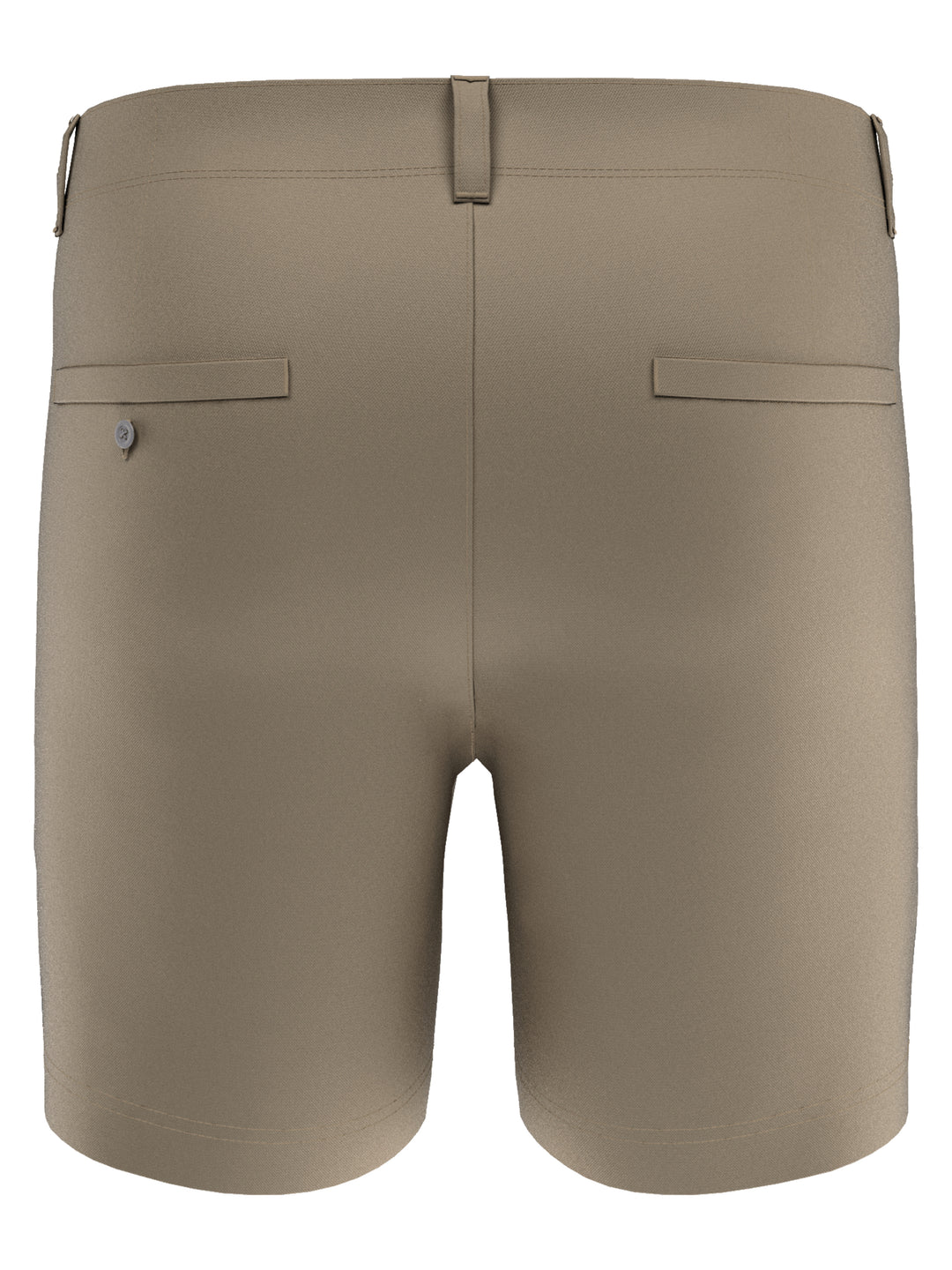 7” Flat Front Golf Short with Active Waistband (Chinchilla) 