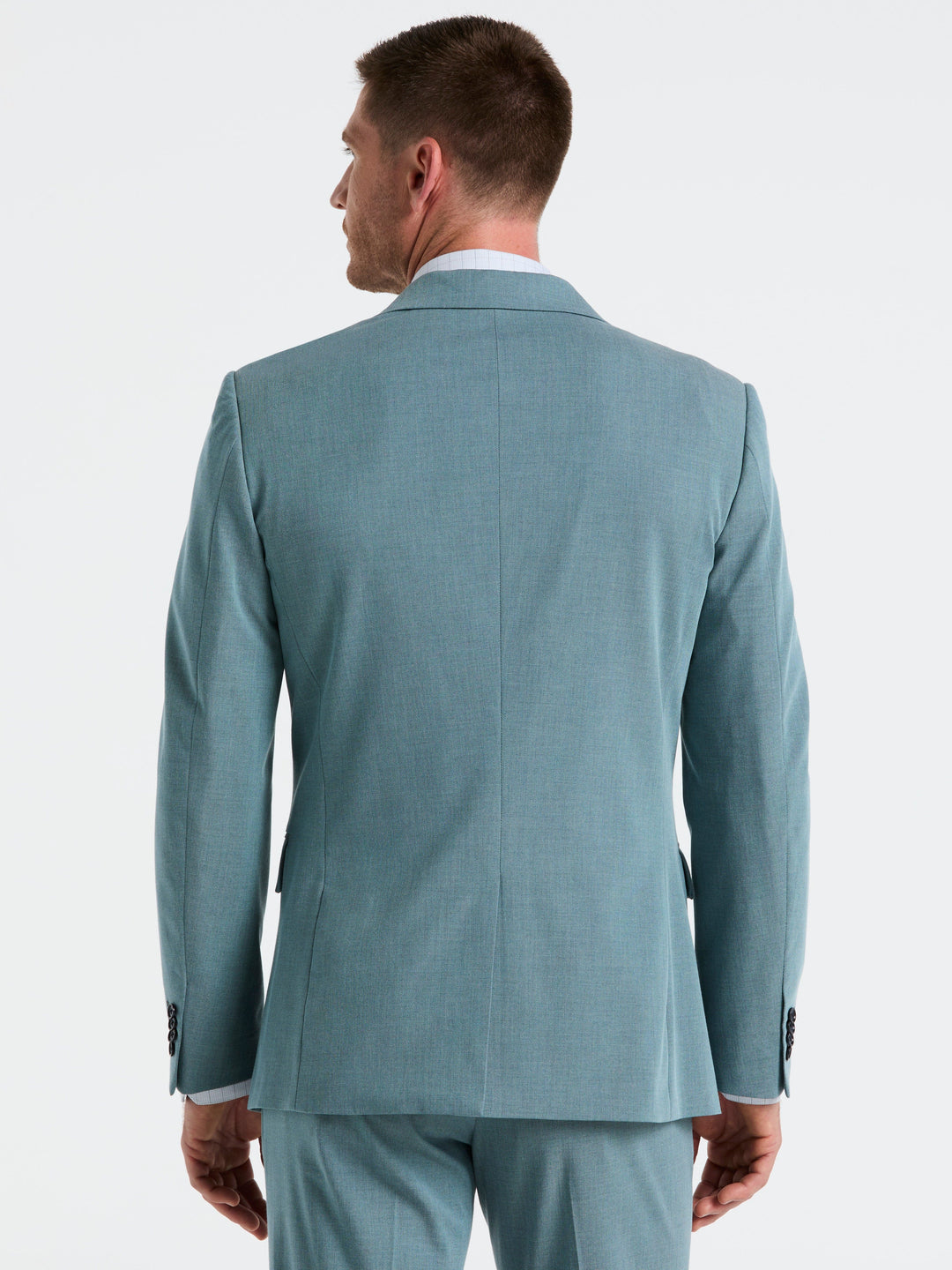 Dobby Louis Slim Fit Suit Jacket (Reef Waters) 