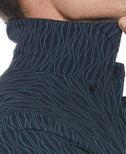 Total Stretch Geo Print Shirt (North Atlantic) 