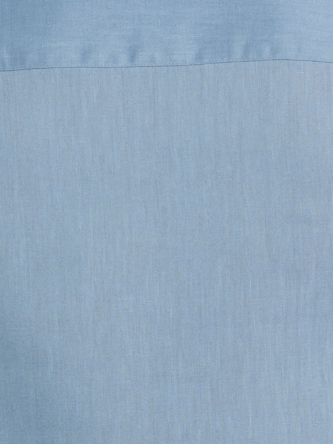 Linen Blend Wrinkle-Resistant Shirt (Windward Blue) 
