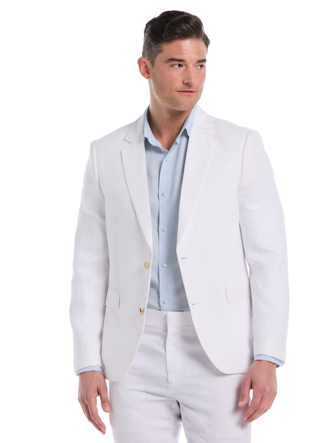 Delave Linen Sport Coat (Brilliant White) 