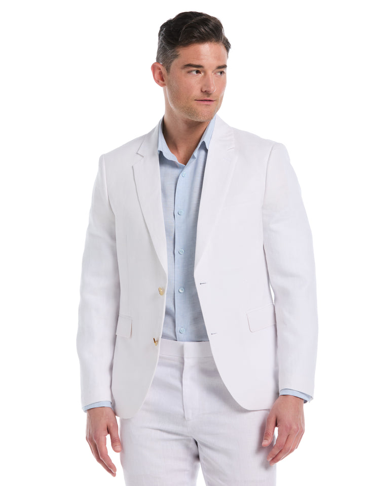 Delave Linen Sport Coat (Brilliant White) 