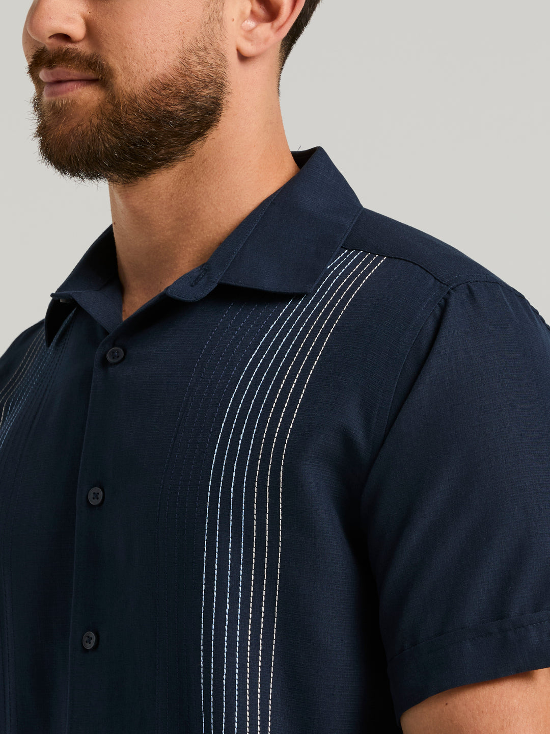 Ombre Texture Shirt (Dress Blues) 