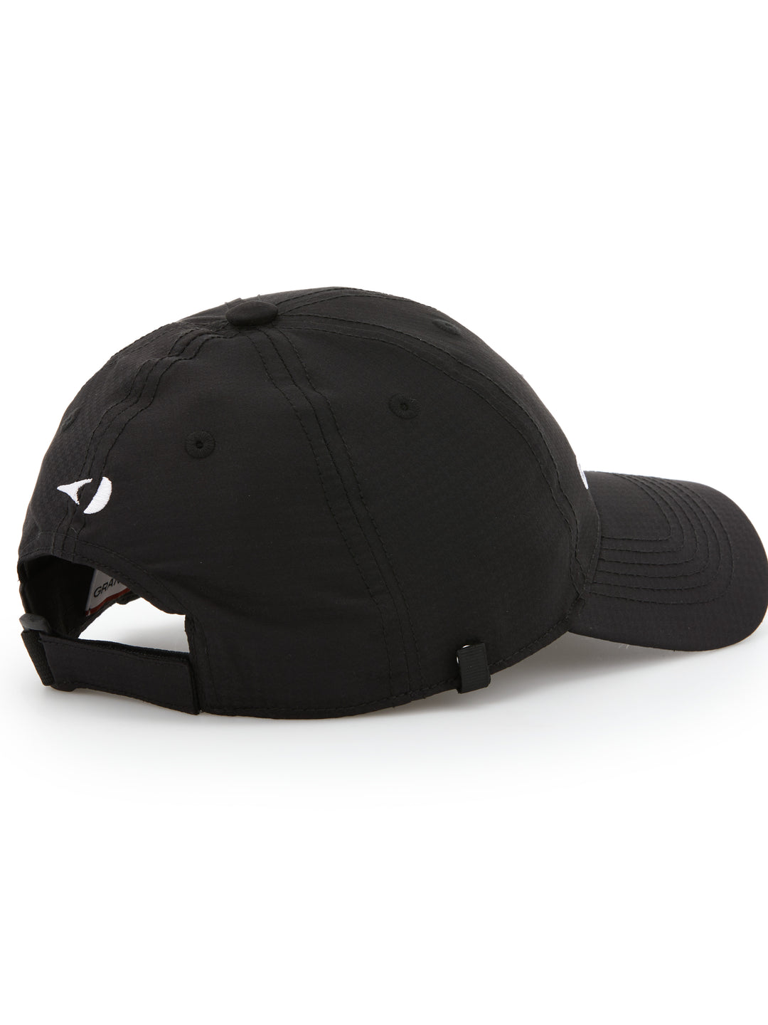 Cap With Mask Holder Snap (Black) 