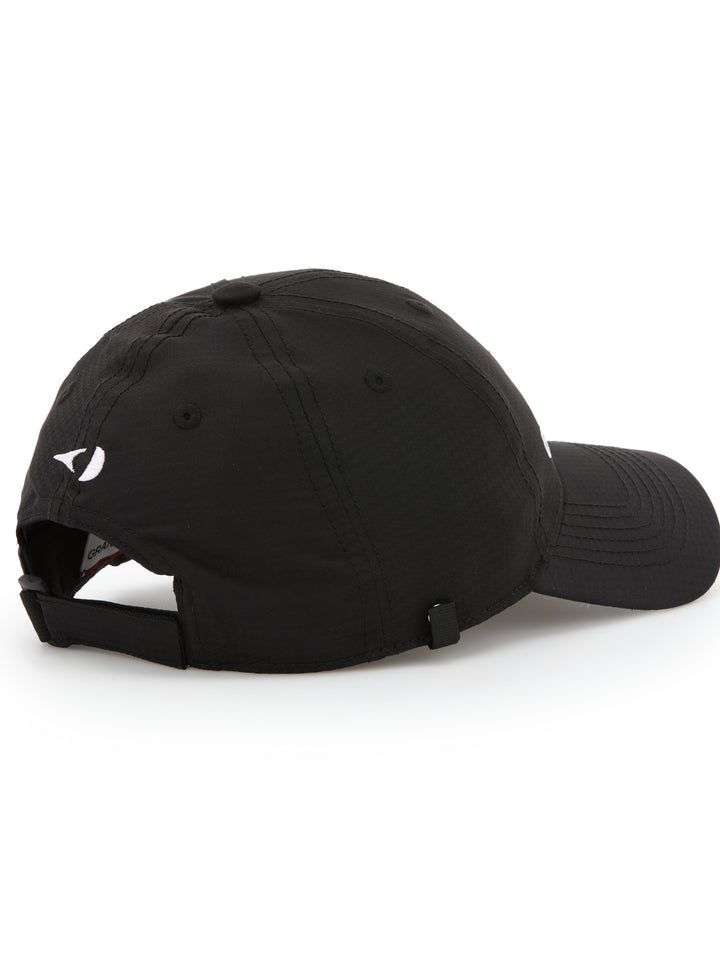 Cap With Mask Holder Snap (Black) 