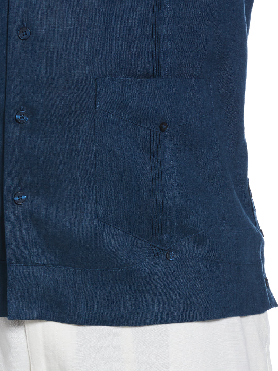 Linen Guayabera Shirt (Titan) 