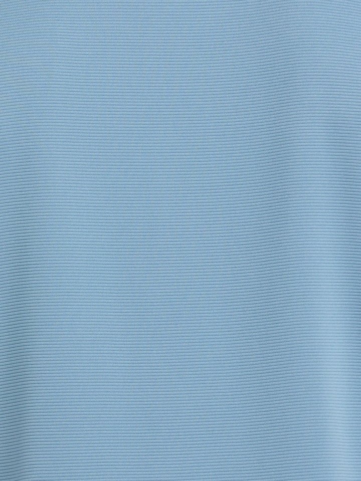Wicking Ottoman Golf Polo Shirt (Windward Blue) 