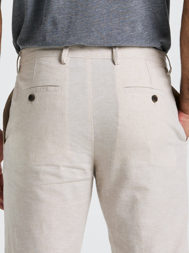 Yarn-Dye Linen Chino Pant (Natural Linen) 