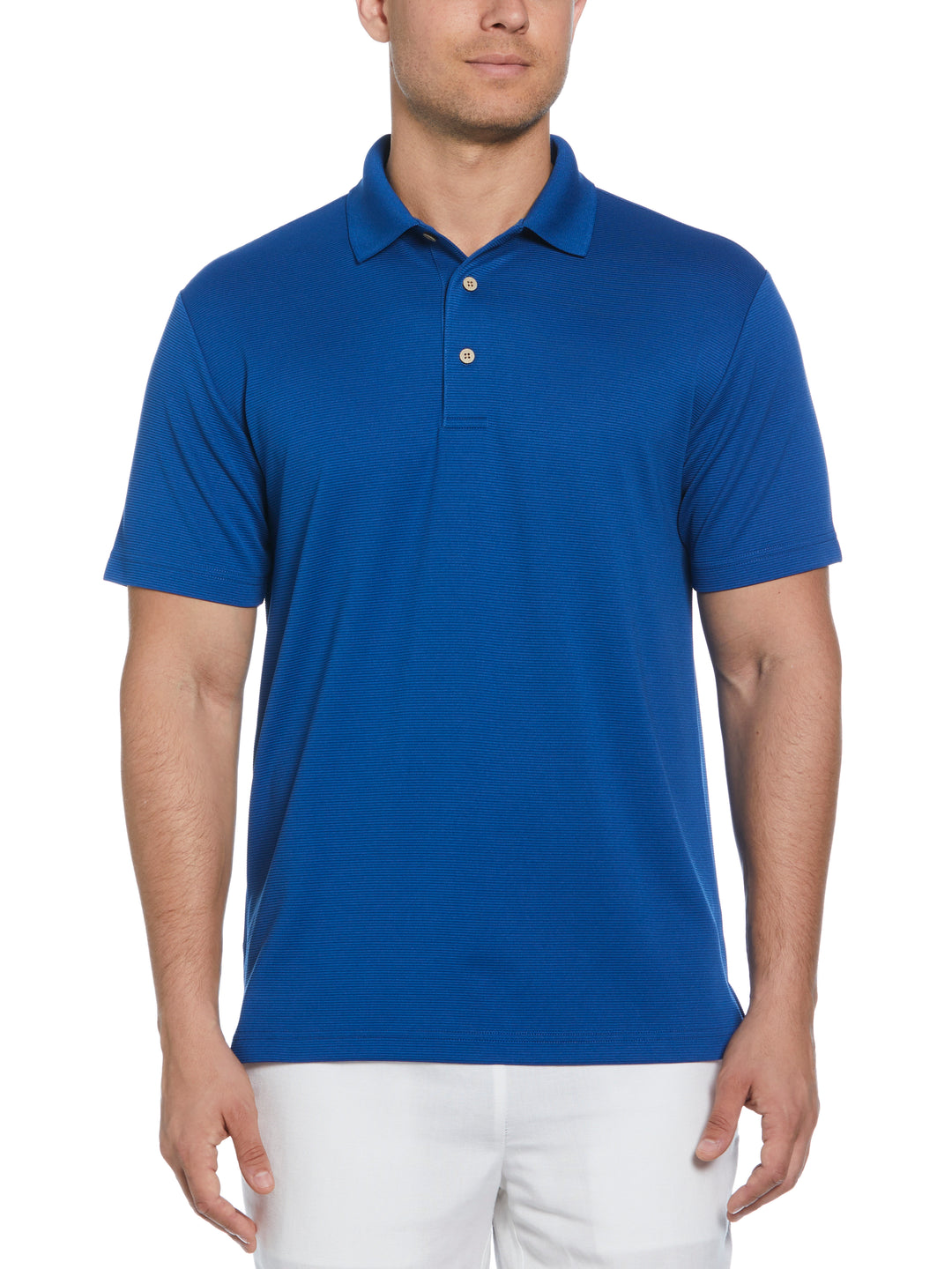 Wicking Ottoman Golf Polo Shirt (True Blue) 