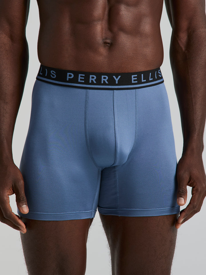 Viscose 4-Pack Boxer Brief (Forever Blue) 